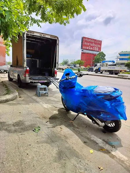 ส่งมอเตอร์ไซค์ไปต่างจังหวัด